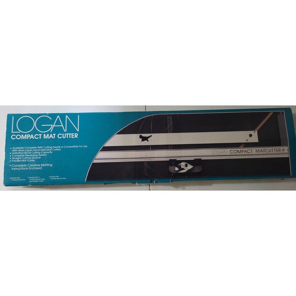 Logan Compact Mat Cutter Model 301-S  Precision Bevel Cutter Matt NEW